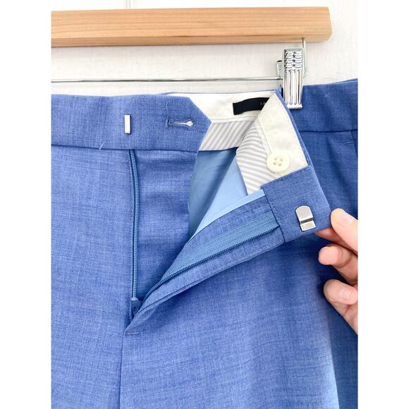 NEW Banana Republic Women's Logan Lightweight Wool Trouser Pants 14 Straight Leg - Picture 3 of 6